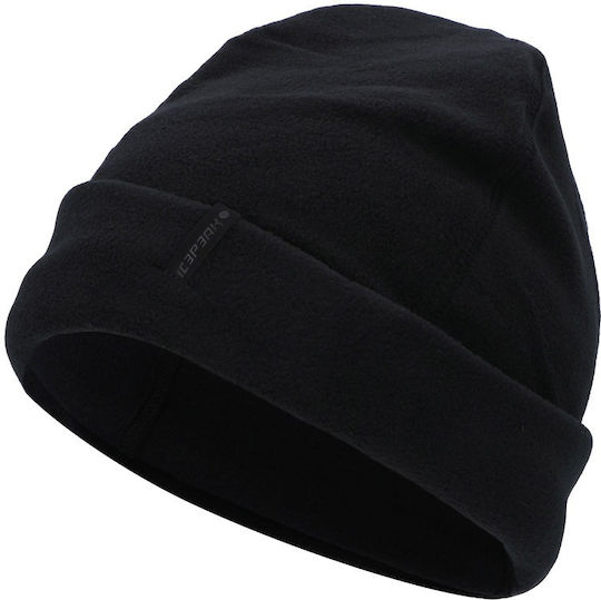 Hadamar Beanie Unisex Beanie Knitted in Black color