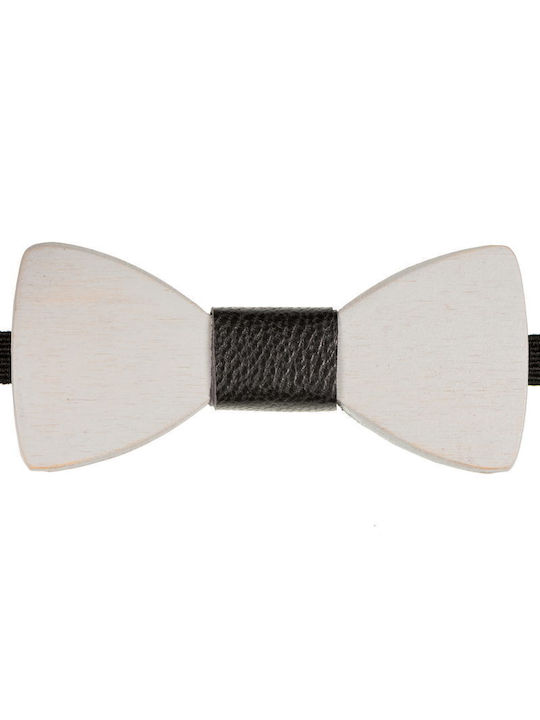 Children's Wooden Bow Tie Mom & Dad 43011297 - White