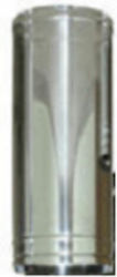 KymaSol Καμινάδα Καπνοδόχου Inox 150mm Ασημί