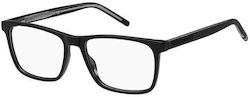Tommy Hilfiger Men's Acetate Prescription Eyeglass Frames Black TH1945 807
