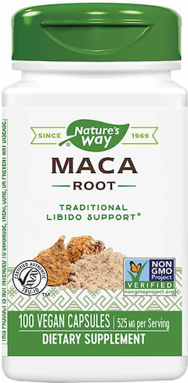 Nature's Way Maca Root 525мг Мака 100 капси
