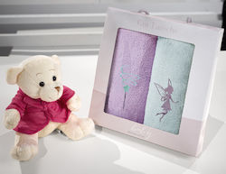 Guy Laroche Baby Girl Σετ Βρεφικές Πετσέτες Πολύχρωμες 35x50cm 2τμχ Guy Laroche Baby Girl Σετ Βρεφικές Πετσέτες Πολύχρωμες 35x50cm 2τμχ