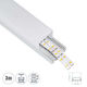 GloboStar External LED Strip Aluminum Profile with Opal Cover 300cm