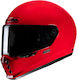 HJC V10 Deep Red Motorradhelm Volles Gesicht ECE 22.06