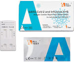 All Test SARS-Cov-2 & Influenza A+B Antigen Rapid Self Test with Nasal Sample 1pc