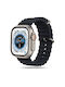 Tech-Protect Iconband Pro Armband Silikon Schwarz (Apple Watch 42/44/45mm)
