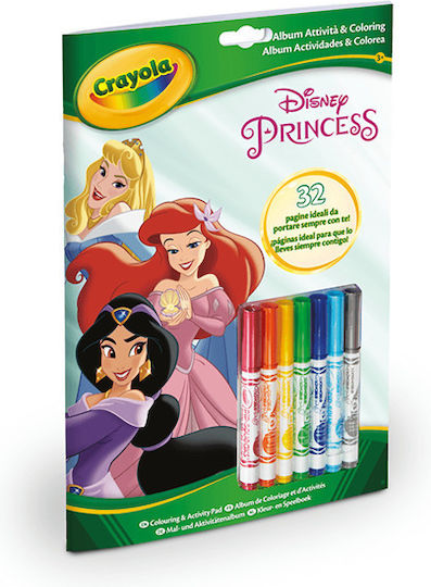 Crayola Color & Activity Pad Disney Princess Painting Set