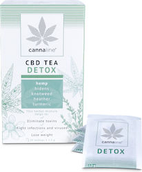 Cannaline CBD Tea Detox 20τμχ Cannaline CBD Tea Detox 20τμχ