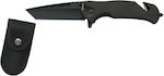 Martinez Albainox Blade8 Taschenmesser Überleben Schwarz mit Klinge aus Rostfreier Stahl in Scheide