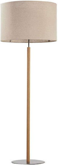 TK Lighting Deva Nature Vintage Lampă de Podea Î137cm. Bej