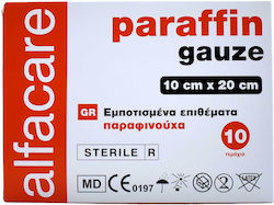 Alfa Care Paraffin-Gaze Selbstklebende Verbände Alfa Care Paraffin-Gaze Selbstklebende Verbände
