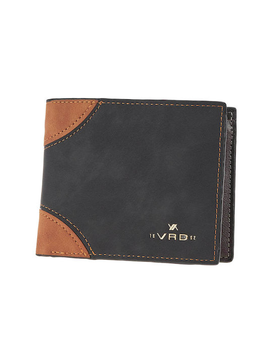 Verde Men's Card Wallet Black