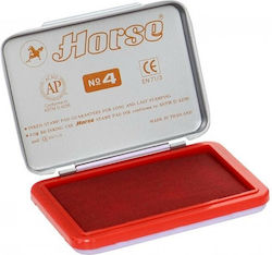 Horse Nο4 Stempelkissen Stempel Rot