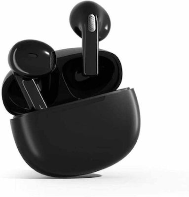 QCY T20 In-ear Bluetooth Handsfree Ακουστικά με Αντοχή στον Ιδρώτα και Θήκη Φόρτισης Μαύρα