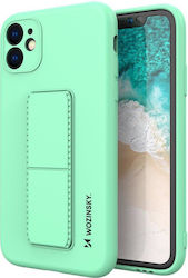 Wozinsky Kickstand Back Cover Σιλικόνης Mint (G...