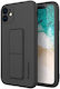 Wozinsky Kickstand Back Cover Σιλικόνης Μαύρο (...