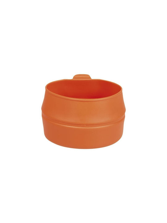 Mil-Tec Wildo Fold-A-Cup Cană Plastic Portocaliu 600ml