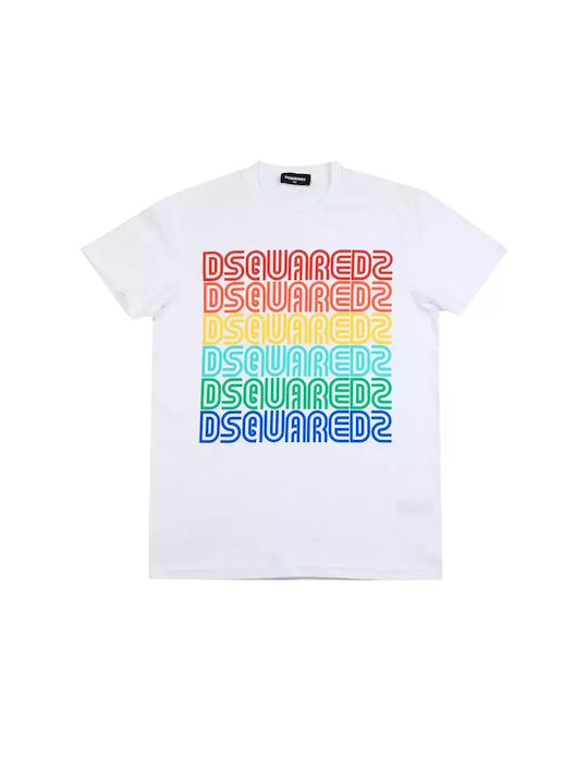 Dsquared2 Tricou pentru copii Alb