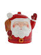 Puckator Christmas Mug Ceramic Red L12xH11xD12cm.