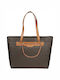 Michael Kors Slater Leather Women's Bag Shopper Shoulder Brown