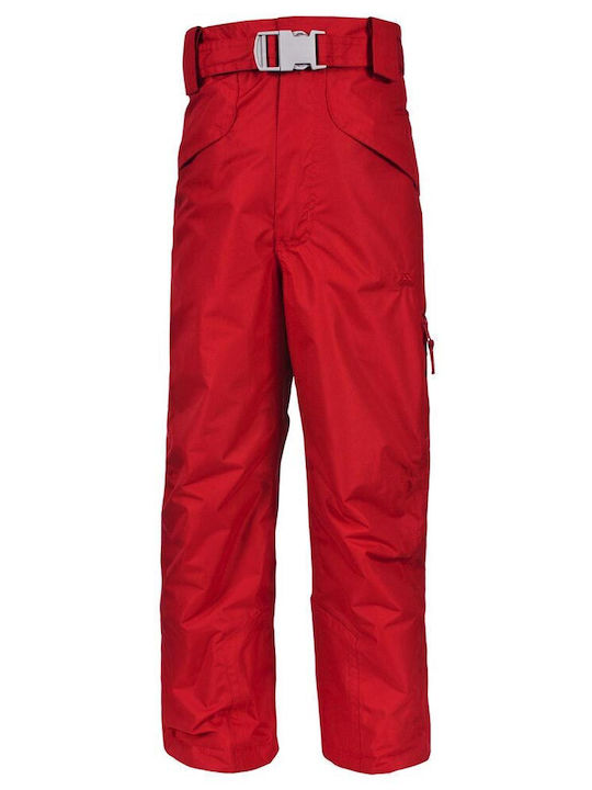 Trespass UCBTSKE20004-RED Παιδικό Παντελόνι Σκι & Snowboard Κόκκινο Trespass UCBTSKE20004-RED Παιδικό Παντελόνι Σκι & Snowboard Κόκκινο