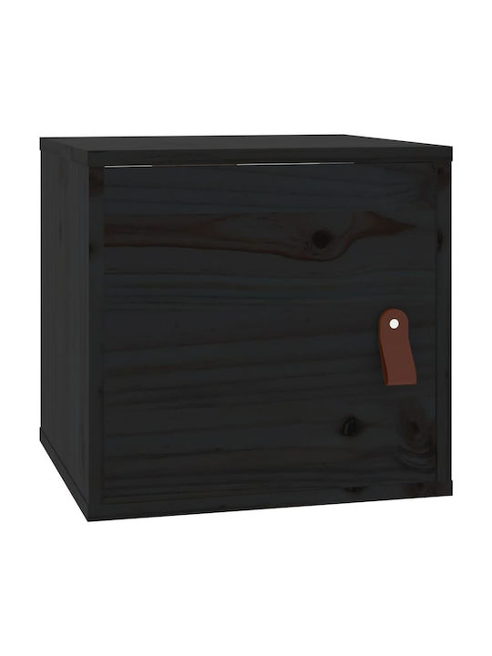 Cabinet Wall Black 31.5x30x30cm