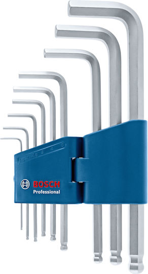 Bosch Сет от 9 Allen ключа във форма L