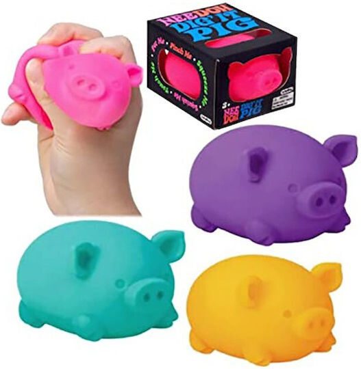 Schylling NeeDoh Pig Squishy Multicolor (Diverse Modele) 1 Buc
