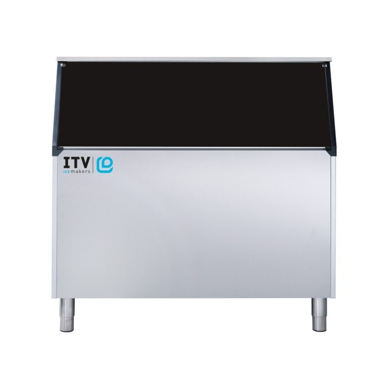 ITV Ice Makers Παγομηχανή με Ημερήσια Παραγωγή 424kg SILO S400 MR400