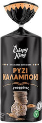 Crispy King Ρυζογκοφρέτες με γεύση Καλαμπόκι 100gr Crispy King Ρυζογκοφρέτες με γεύση Καλαμπόκι 100gr