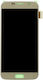 Οθόνη mit Touchscreen für Galaxy S6 (Gold)
