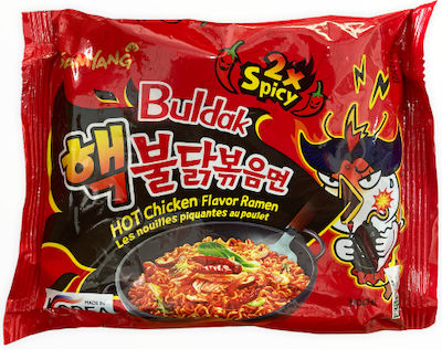 Samyang Στιγμιαία Νουντλς Ράμεν Extra Καυτερά Hot Chicken 140gr