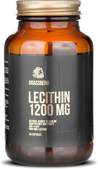 Grassberg Lecithin 1200мг 60 капси