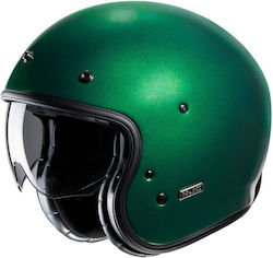 HJC V31 Deep Green Motorradhelm Jet ECE 22.06