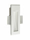 Psarrakos Стенно Външно Спот Осветление LED 1.5W с Топло бяло Светлина 8.8x24.5x5εκ.
