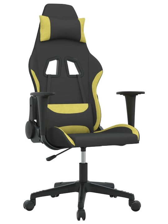 vidaXL 3143738 Καρέκλα Gaming Μαύρο/Ανοιχτό Πράσινο