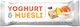 Pure Nutrition Yoghurt & Muesli Μπάρα Πρωτεΐνης με Γεύση Ροδάκινο 30gr