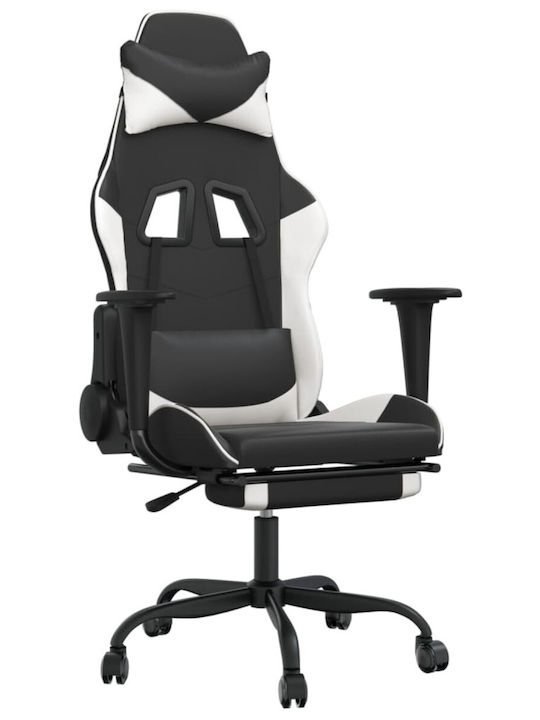 vidaXL 345416 Καρέκλα Gaming Δερματίνης με Υποπ...