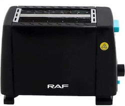 Raf R.263 Φρυγανιέρα 2 Θέσεων 650W Μαύρη