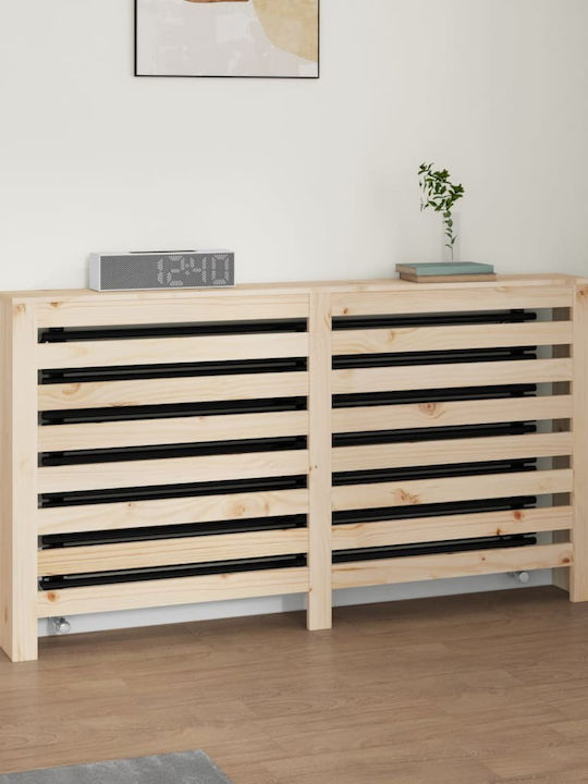vidaXL Husă Pentru Radiator Din Lemn Masiv Maro...