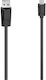 HAMA Cablu USB 2.0 USB-C Masculin - USB-A Negru 1.5m 00200632