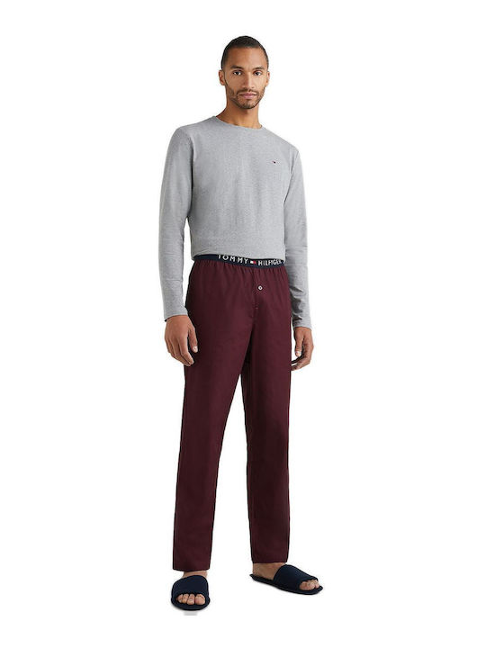 Tommy Hilfiger Mid Grey/Deep Burgundy