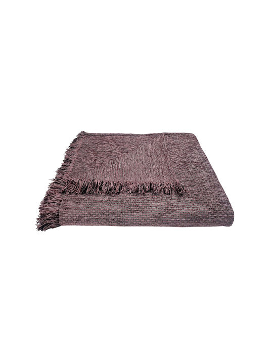 Le Blanc Ριχτάρι Πολυθρόνας Chenille 180x180εκ. Lilac