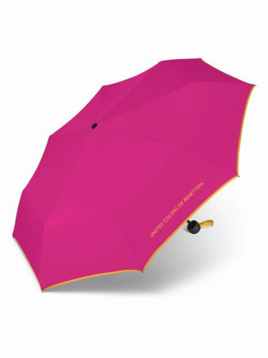 Benetton Super Mini Umbrella Compact Fuchsia