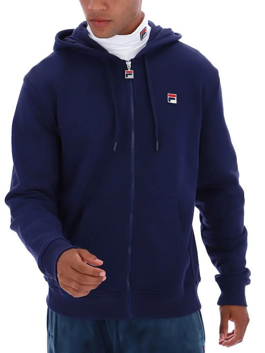 FILA Lucian Ζακέτα με Κουκούλα Fila Navy