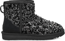 Ugg Australia Women's Leather Boots Black