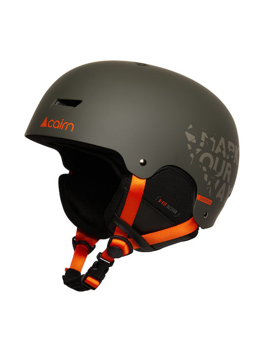 Cairn Darwin Kids Helmet for Ski & Snowboard Green