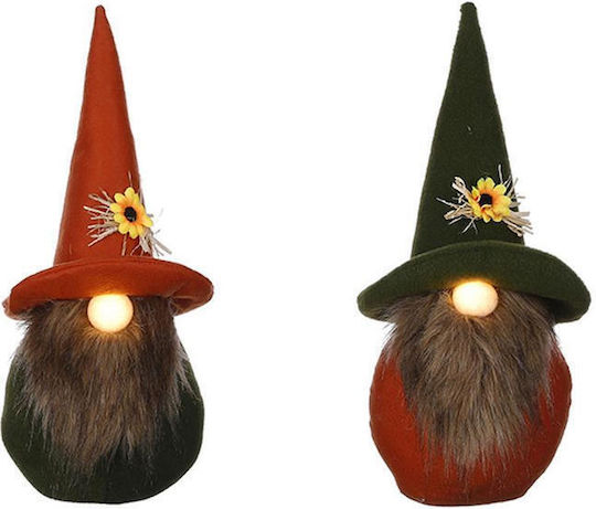 Atmosphera Illuminated Christmas Figure Elf Height 37cm (Μiscellaneous Colors)