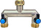 5208008045459 Water Dispenser 2 Exits 19x19mm Bronze
