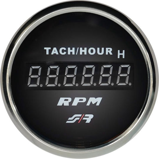 Simoni Racing Ψηφιακό Όργανο Ταχύμετρο Αυτοκινήτου 52mm